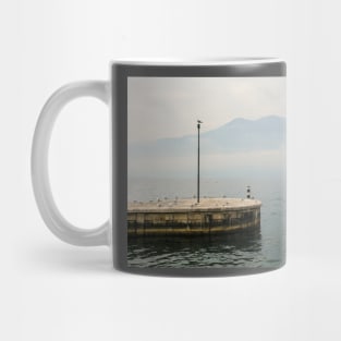 Winter Lake Garda at Castelletto Mug